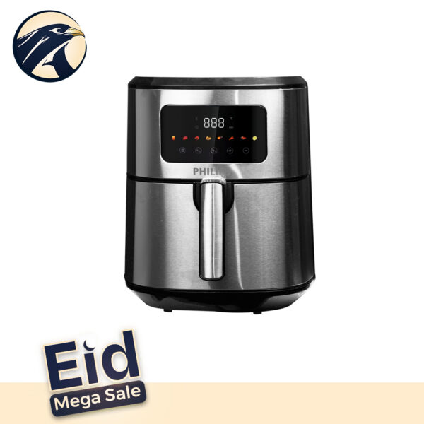 Philips 9.2 litre Air Fryer – Rapid Air Technology with digital display, Oil-Free Healthy Cooking