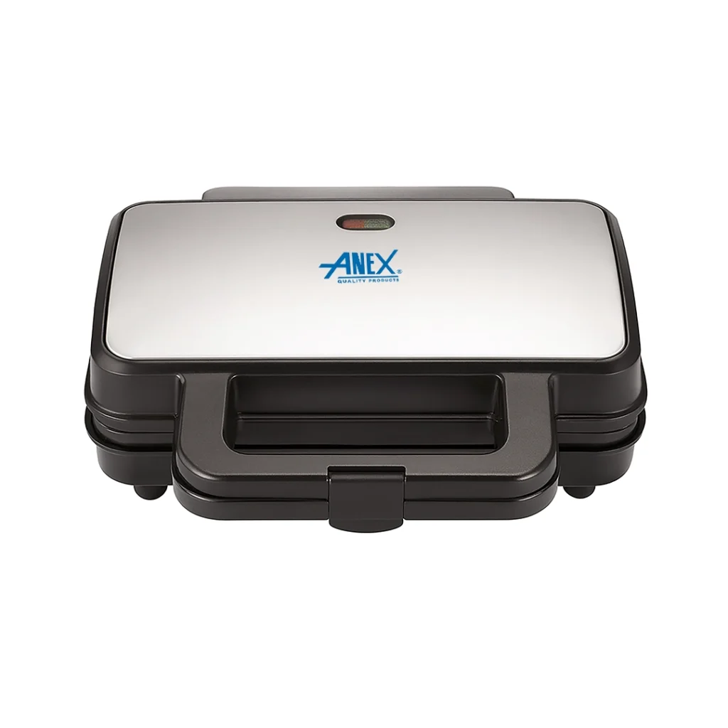 Anex AG-1038 Grill Sandwich Maker: Non-Stick Plates