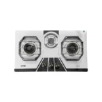 NasGas DG-146 BK, 4-Burner, Built-In, Gas Hob, Matte Black Finish