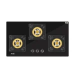 NasGas DG-227 G, 3-Burner, Built-In, Glass-Top Gas Hob