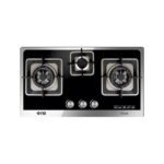 NasGas DG-GN3-226, Glass-Top, 3-Burner, Built-In Gas Hob