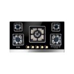 NasGas DG-GN5 555 5-Burner, Built-In, Glass Top Gas Hob