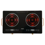 Homage HHP-220DB0 2200 W Ceramic Hot Plate – Dual Control, Timer