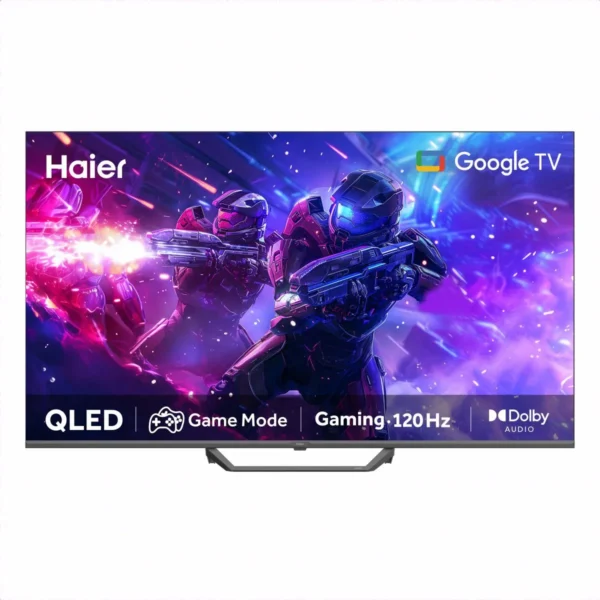 Haier H32S80EFX 32″, QLED Google TV, Full HD Smart QLED LED TV with Dolby Audio
