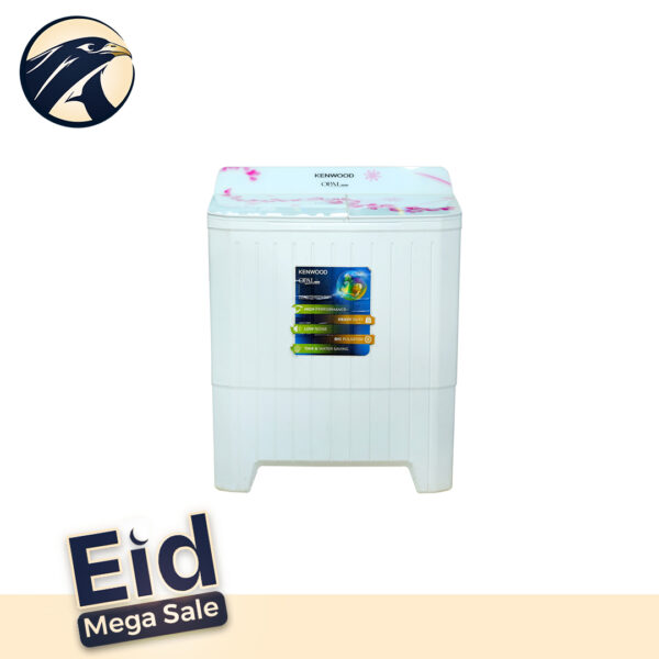 Kenwood KWM-21159 Semi Automatic Washing Machine – Twin Tub, Powerful Wash