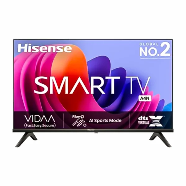 Hisense 40A4N 40″ Full HD Smart LED TV, Google/VIDAA Smart OS & Dolby Audio