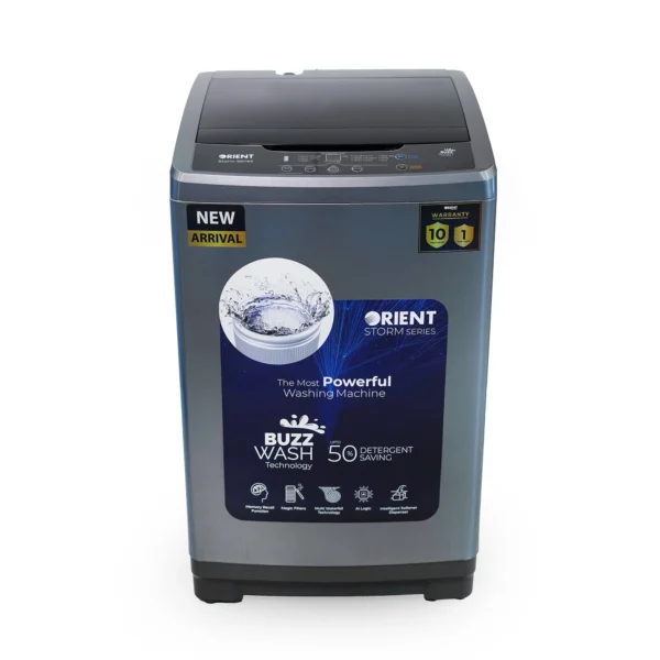 Orient Storm1150 1.5 Ton DC Inverter Split Air Conditioner, Metallic Grey, Energy Efficient & Wi-Fi Enabled