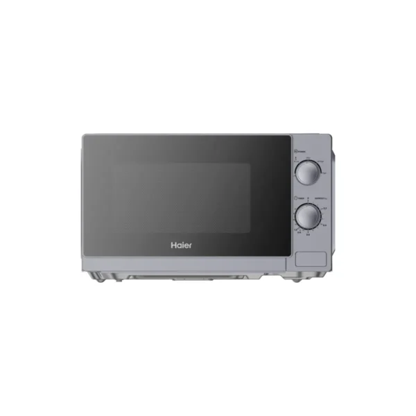 Haier HMW-20MPS 20L Solo Microwave Oven, Manual Knobs, 5 Power Levels, Compact Design
