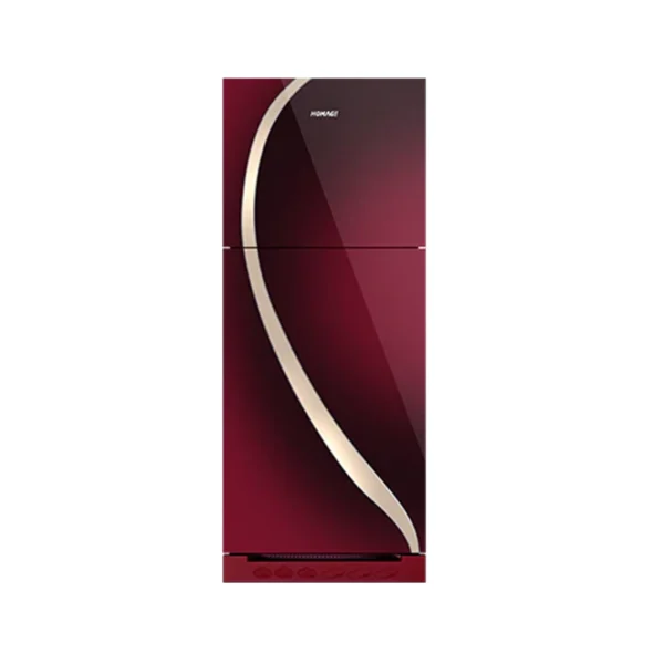 Homage HRI-47662-GD Crystal Inverter Series Refrigerator, Energy Efficient & Elegant Glass Design