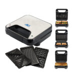 Anex 2047 Sandwich Maker – Black - Image 2