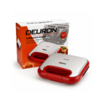 Deuron 326 Sandwich Maker – Red - Image 3